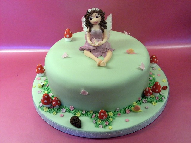 Purple Fairy Cake