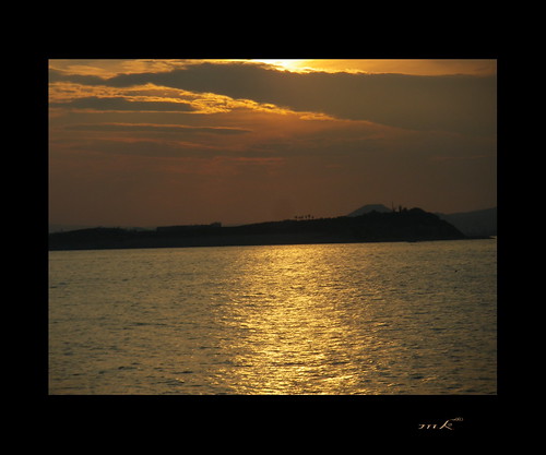*Sunset in Piraeus* | by liliamanteous