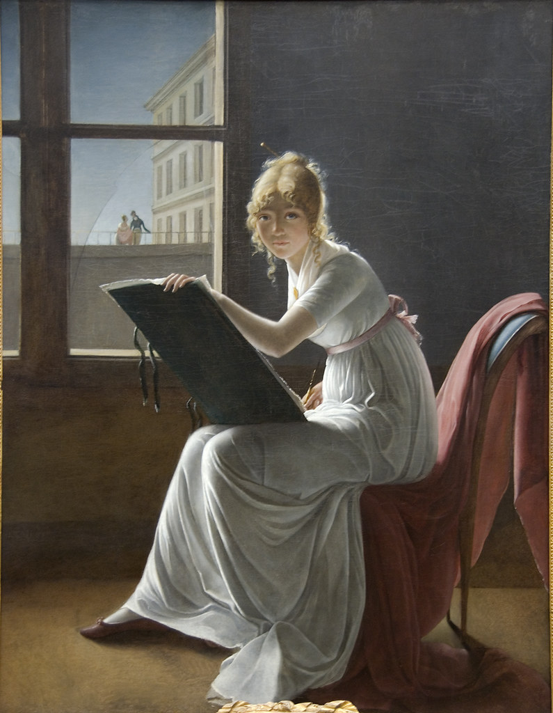 Young Woman Drawing, 1801