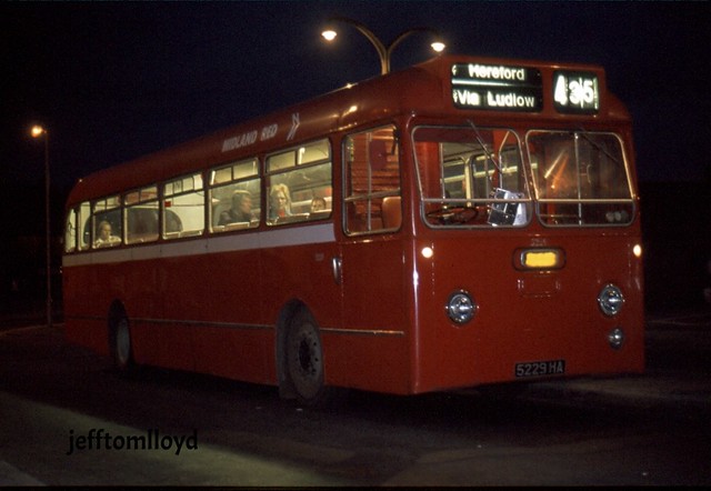 5229HA NBC Midland Red at Leominster 10/78          sc60