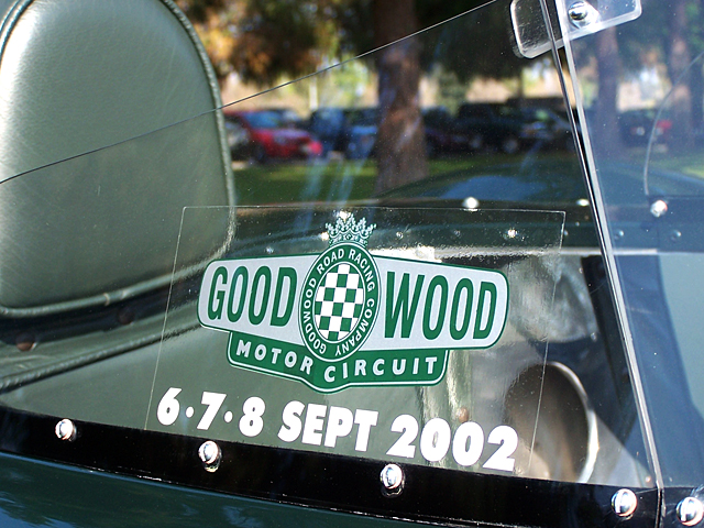 Goodwood sticker