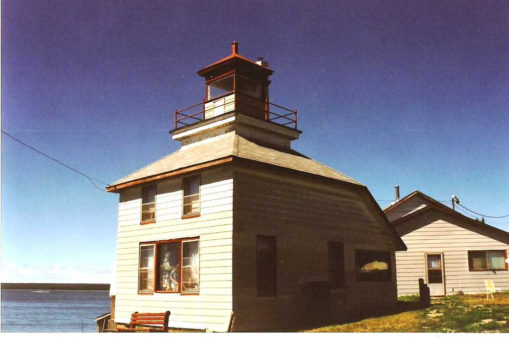 Mccay Lighthouse Ontario, Bruce Mines, McKay Island Lighthouse, Lake Huron … | Flickr