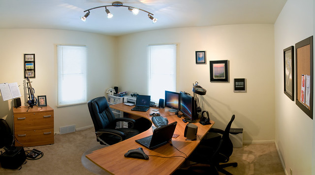 Home office panorama