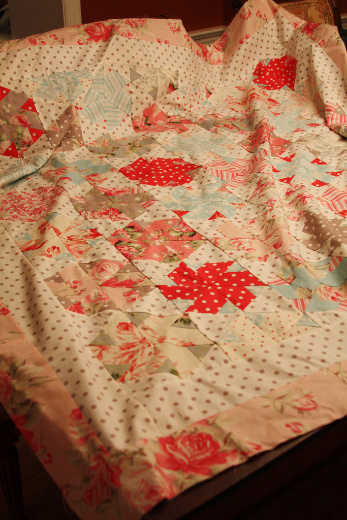 My First Finished Quilt Top! | Here it is! The top to Jellyg… | Flickr