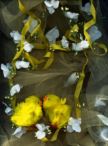 EASTER TWINS ATWITTER... by magda indigo