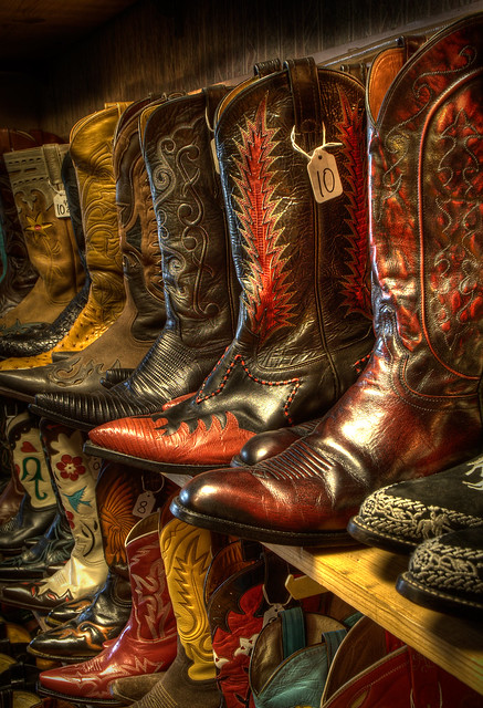 Cowboy Boots (Exhibition Crop)