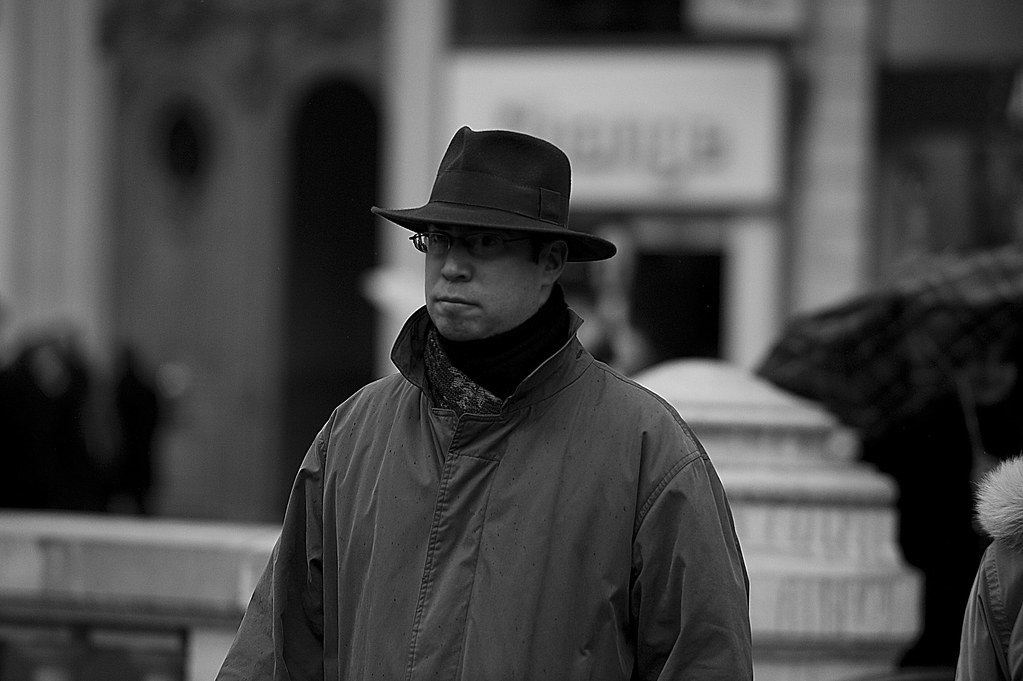 Man in a Raincoat | Luigi Morante | Flickr