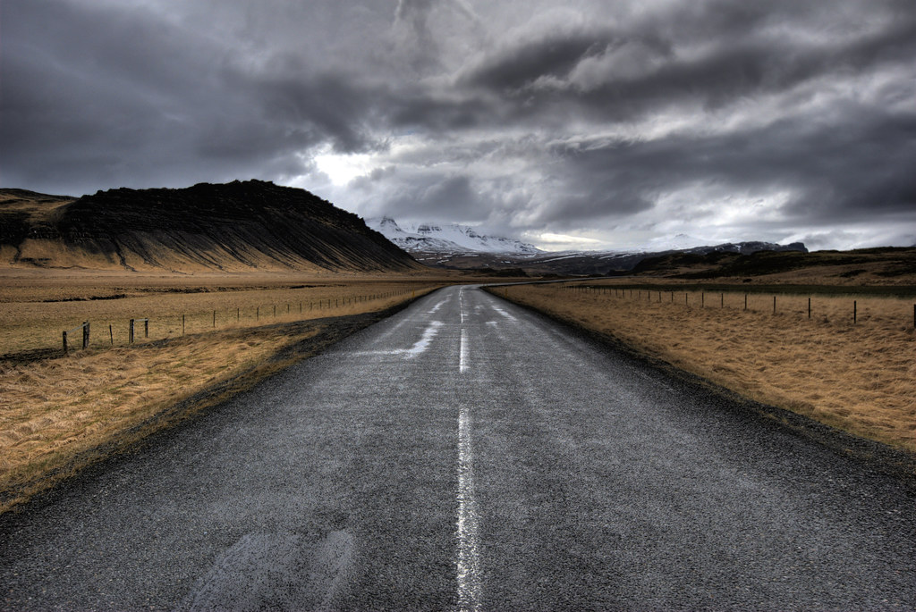 Road to Barnafoss, Iceland by FriendofLight
