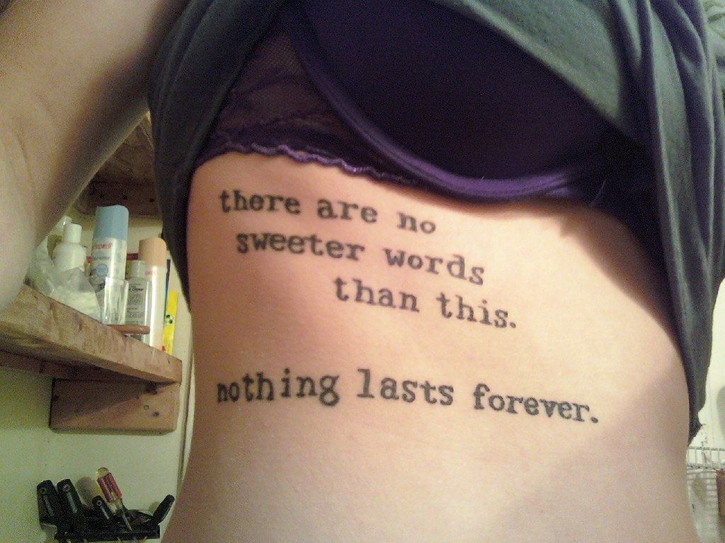 Do tattoos really last forever no matter where you do it  Quora