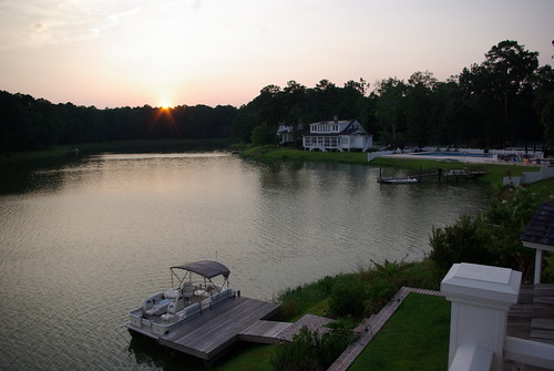 Lake Dye Sunset by Burnt Fork Creek Productions, vacation georgia geotagged monday 2009 richmondhill fordplantation bryancounty mondaydownload