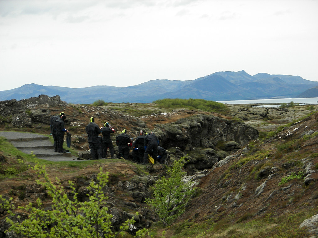 Kafarar í ævintýraferð . | Ævíntýraferð á Þingvöllum. Kafara… | Flickr