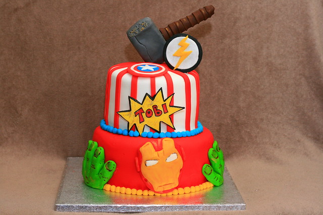 Marvel's cake