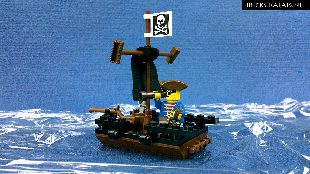 Pirates raft - custom polybag