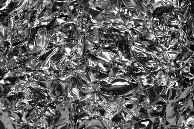 Tin Foil | Some crumpled tin foil packaging. | Pascal | Flickr