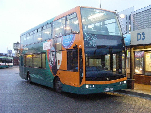 463 CN57BKF Cardiff Buses