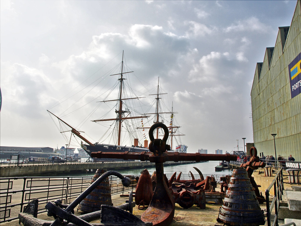 The Warrior - in Portsmouth by neilalderney123