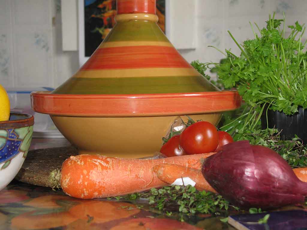 Tomato and Fresh Vegetable Tagine