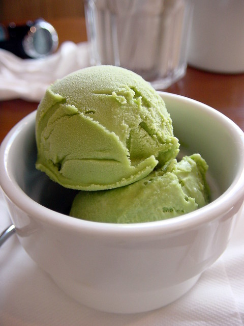 ice cream green tea
