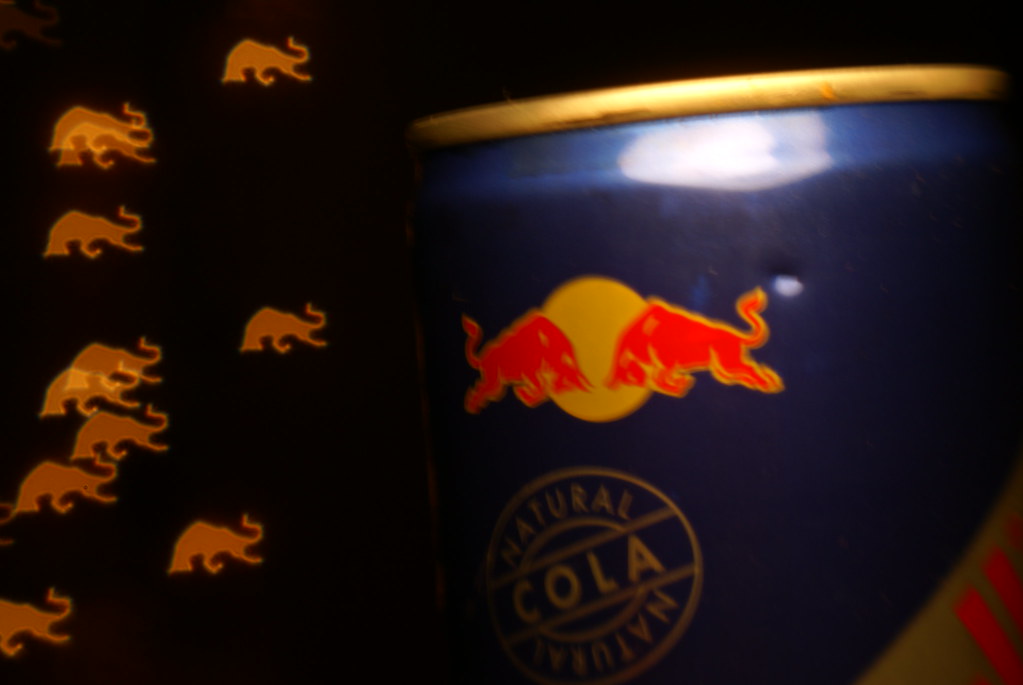 Red Bull Bokeh Test | So I went for it and tried to make a R… | Flickr