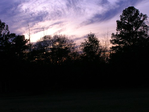 #12 of 365 by Holly S., I took this sunset picture when I left work today.  I love the clouds.sunset 365 project365 january2