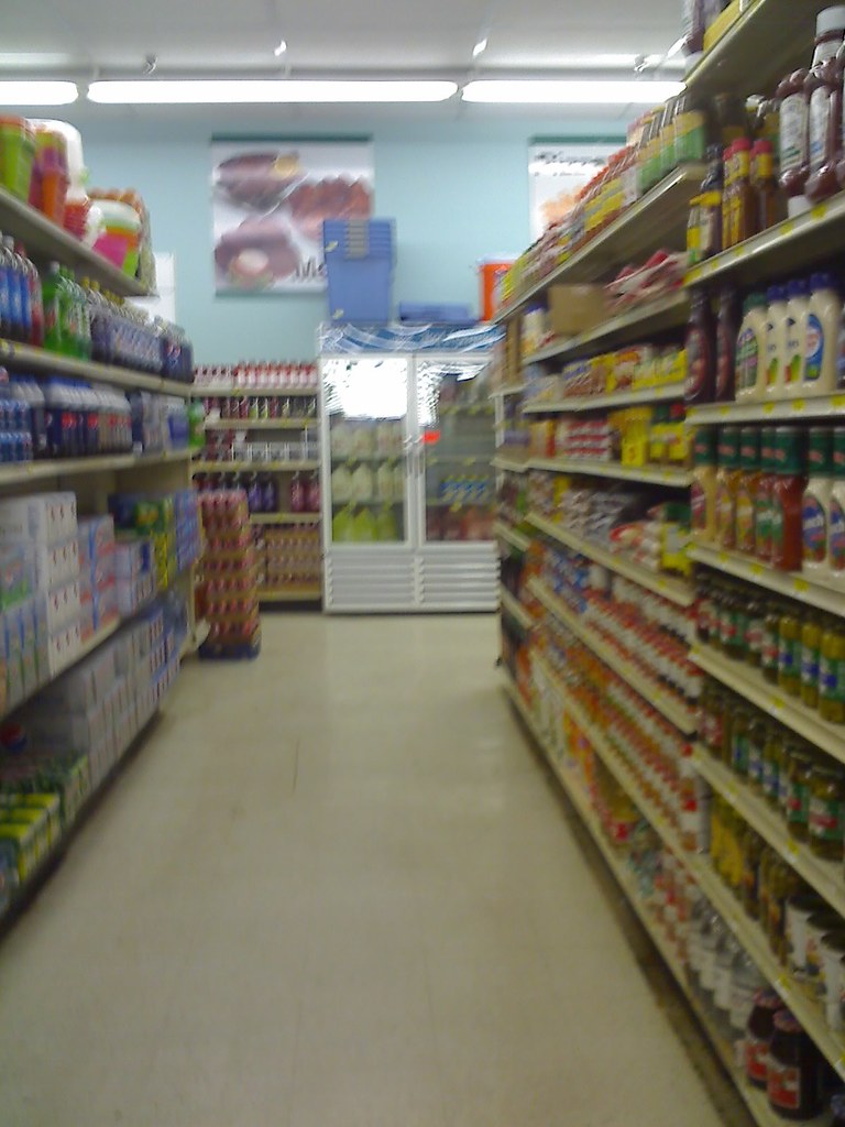 05-19-09_1307 | One blurry interior photo of the ALCO store,… | Flickr
