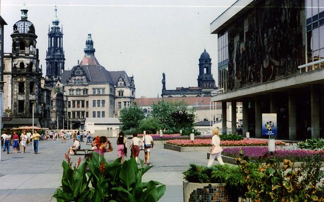Dresden in lovely ORWO colour 1988