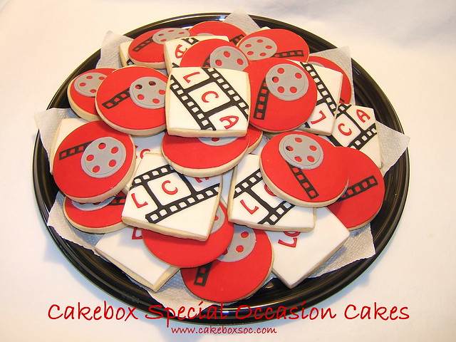 Movie Reel Cookies
