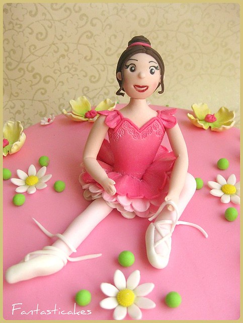 Torta Ballerina tra i fiori / Ballerina and Flowers Cake