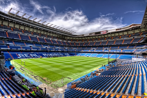 Real Madrid CF, Santiago Bernabéu Stadium, Madrid HDR by marcp_dmoz