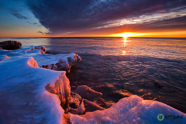 Icy North Point Sunrise