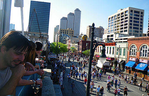 Colgate at SXSW | Sixth Street in Austin, Texas, was bustlin… | Flickr
