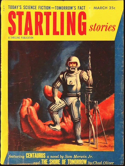 Startling Stories Vol. 29, No. 2 (March, 1953). Cover Art by Walter Popp