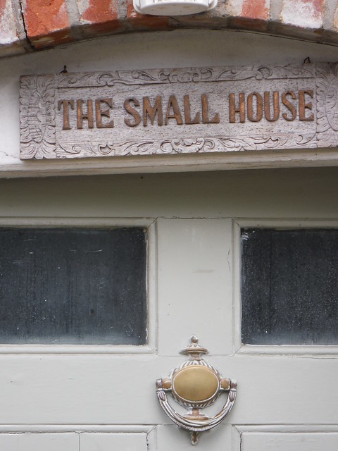 Door of The Small House SWC Walk 249 Tisbury Circular via Dinton and Fovant