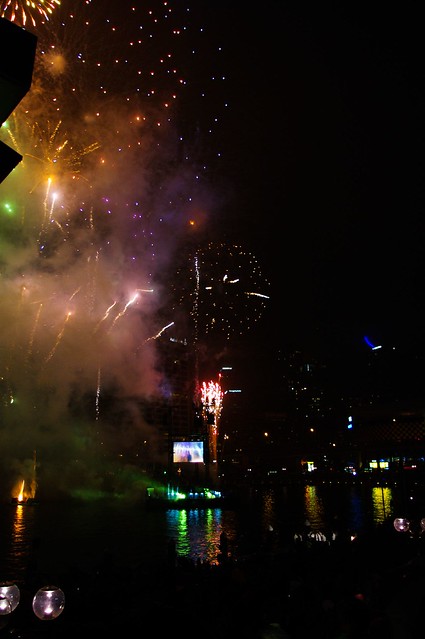 Fireworks at Darling Harbour