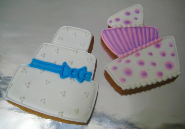 wedding cake cookies