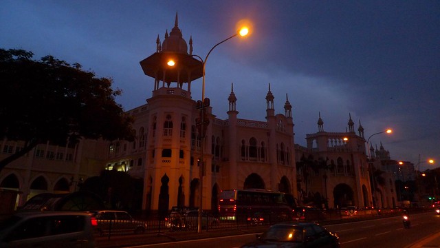 Kuala Lumpur Train Station by night