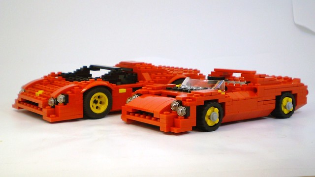 Ferrari 330 P4 and Dino 206S Sports Racers