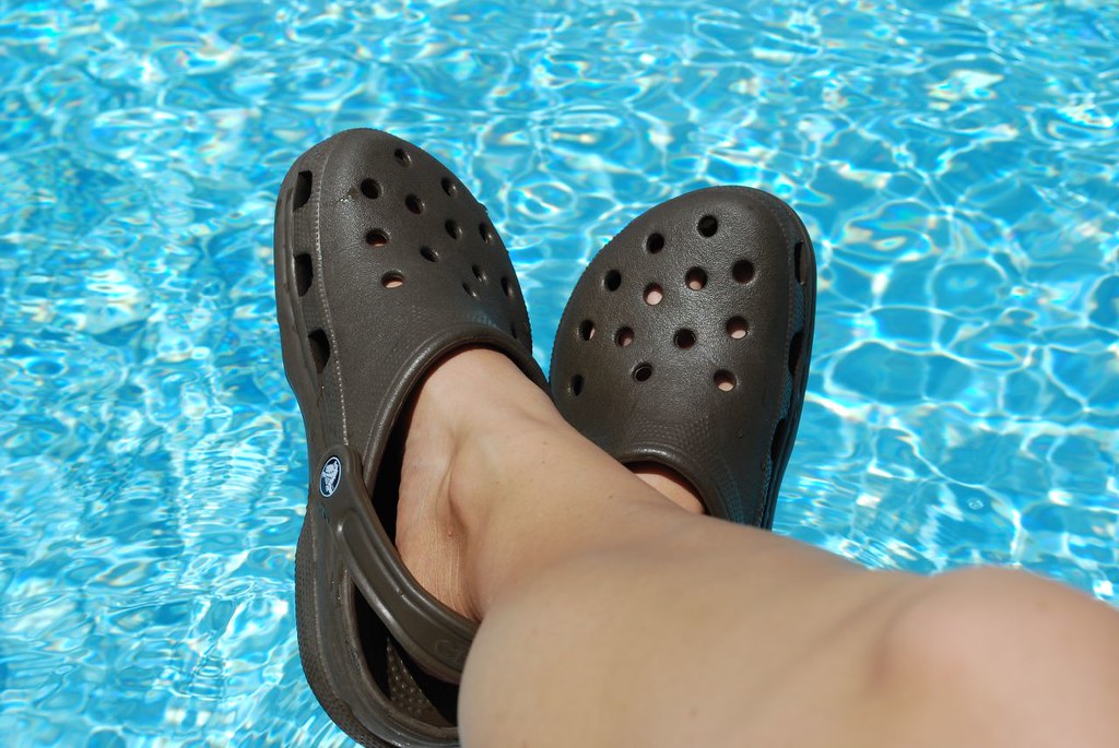 swimming crocs