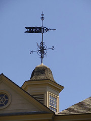 Wren Building weather vane (W&M was founded in 1693)