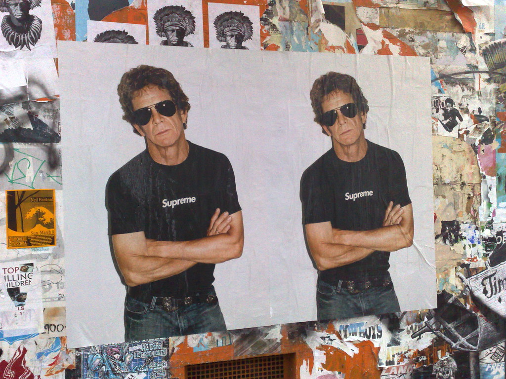 Poster: Lou Reed Supreme 01 | Andy Brooks | Flickr