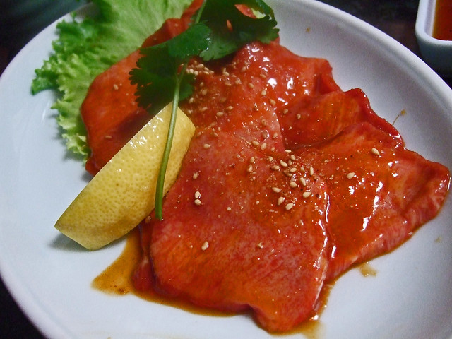 Tsuruhashi - Miso marinated beef tongue