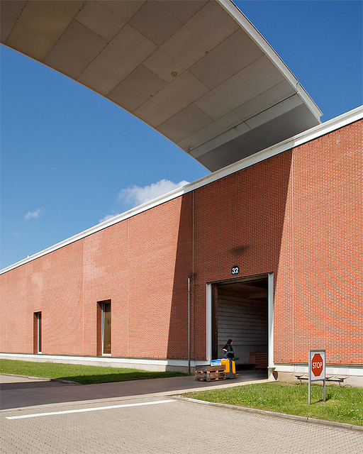Edifício industrial na Vitra, Weil am Rhein, Alemanha
