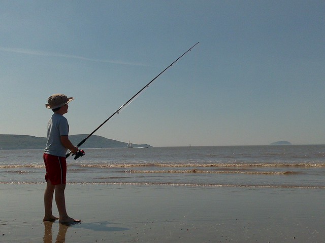 Weston Beach Fishing