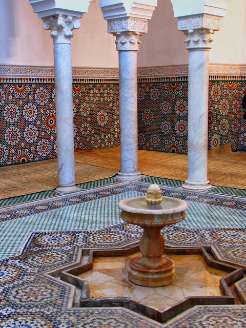 Fountain Mosaic-Meknes-Morocco-Africa