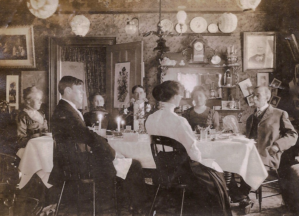 Vintage Family Dinner