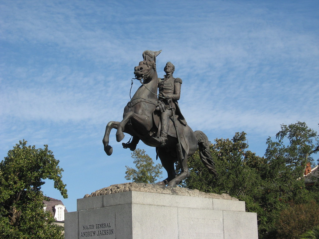 Jackson stauues | New Orleans Statue of Andrew Jackson. Jack… | Flickr