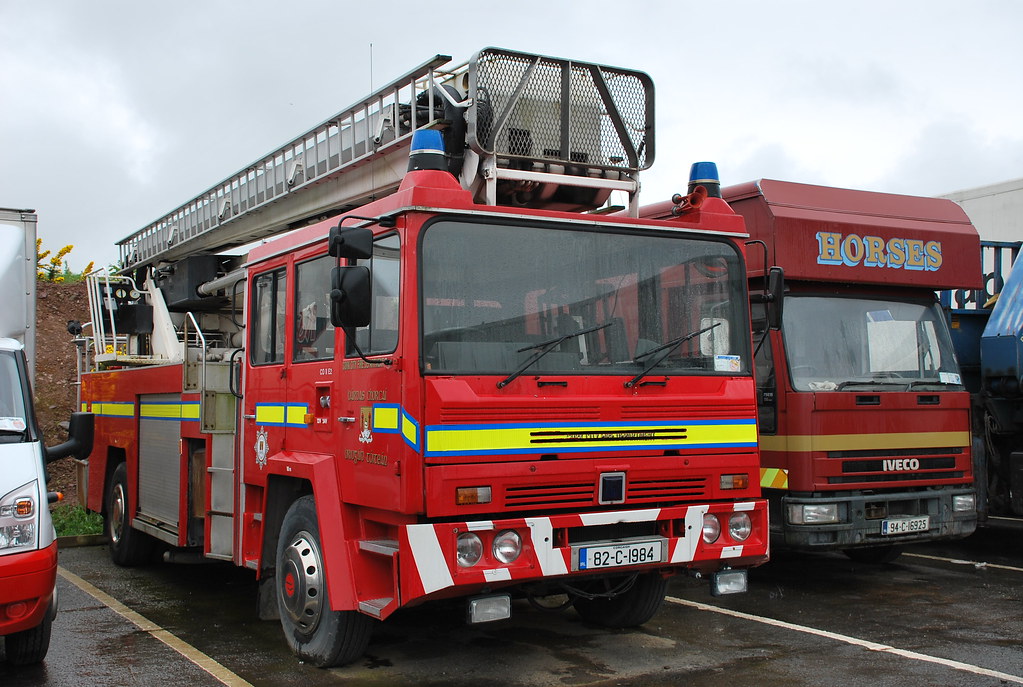 Cork City Fire Brigade 1982 Shelvoke & Drewry GB Fire SS220 HP 82C1984 (Ex London FB KUV696X) (Retired)
