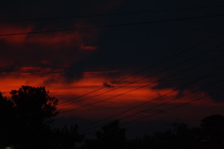 Sunset over Piney Green