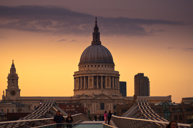 St Paul's Cathedral Sunset 02