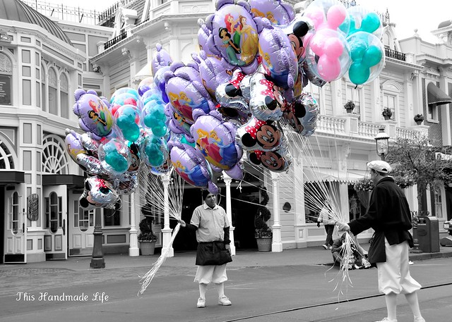 Disney World Balloon Sellers.